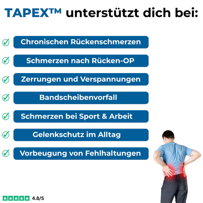 Tapex™ - Rücken